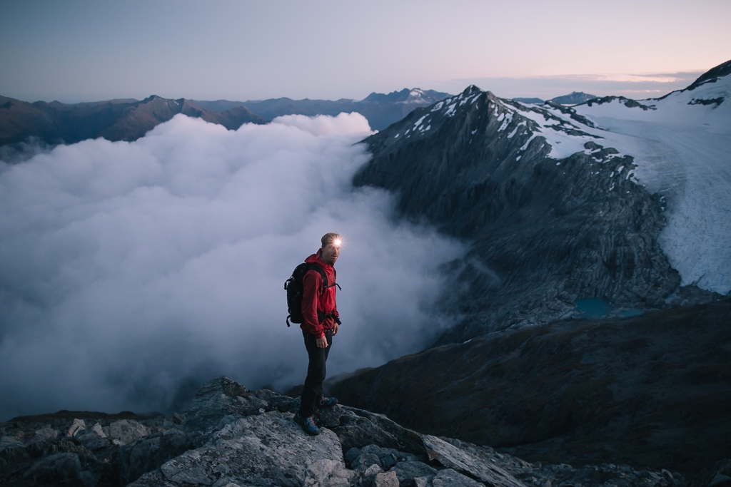 Early mornings on top of the Southern Alps, New Zealand. Photo by Matt Cherubino.